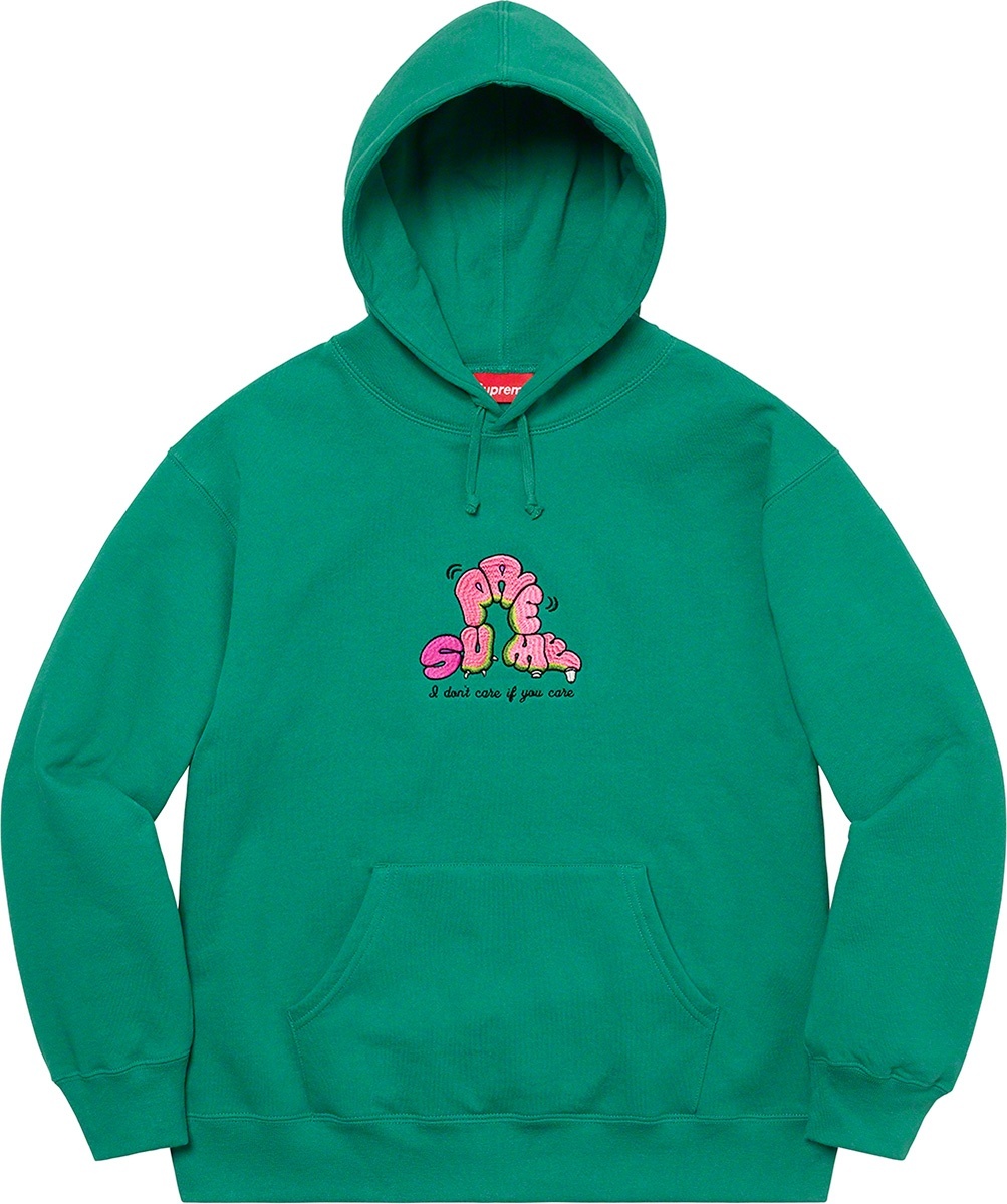 Don't Care Hooded Sweatshirt view 5